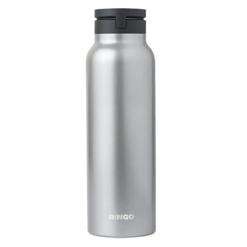 RINGO Water Bottle - 32 OZ/1 Litre - MagSafe Screw Lid / MagSafe Booster Ring (Stainless) [C] - مطارة حافظة للحرارة