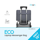 Pawa ECO Laptop Messenger Bag - Grey [O] - حقيبة لاب توب13 / 14.2 / 15.4 / 16 بوصة - حماية قوية - مقاومة لرذاذ الماء