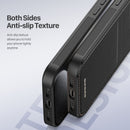 DUX DUCIS Rafi Series Back Cover for iPhone - Black - كفر 3 في 1 - حماية عالية + محفظة + ستاند بالطول والعرض + مغناطيس + ماغ سيف