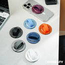 Rocket Magnetic Phone Grip With Stand Holder Orang [H] - مسكة - سيليكون + ستاند - خاصية الماغ سيف