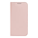 DUX DUCIS Skin Pro Folio Case - Rose Gold - كفر جلد مع محفظة - حماية عالية - ستاند بالعرض