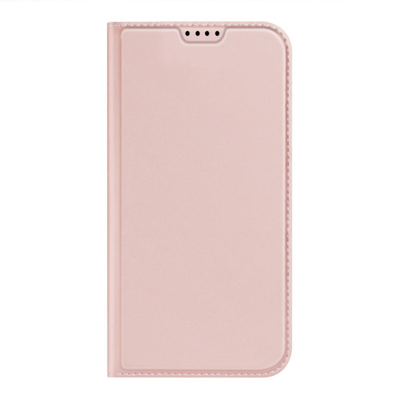 DUX DUCIS Skin Pro Folio Case - Rose Gold - كفر جلد مع محفظة - حماية عالية - ستاند بالعرض