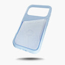 Ninja Labs Flex Pouch for iPhone 17 Pro / 17 Pro Max Case (Baby Blue/Clear) [C] -  كفر حماية عالية + محفظة - نينجا