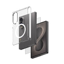 Smartix UltraGuard Bundle Case + Screen Protector for Samsung Galaxy Z Fold8 Clear [SM] - كفر سامسونج  + حماية شاشة - حماية عالية - ماغ سيف