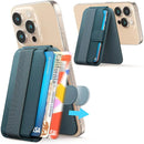 Sinjimoru M-Pull Tab Stand Magsafe Wallet- Blue [V] - مسكة ومحفظة للبطاقات وستاند - ماغ سيف مغناطيس - لاجهزة الايفون