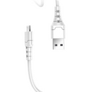 Aspor A100 2M Micro 3A Fast Charge Cable - white [H] - سلك شحن مايكرو  - طول 2 متر - كفالة 12 شهر