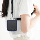 Samsung Z Flip7 Araree Aero Flex Ring Case - Navy [BU] - كفر سامسونج  - حماية عالية - ماسكه خاتم