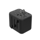Porodo Dual USB-A Universal Travel Adapter  [O] - شاحن حائط دولي - لجميع دول العالم - منفذين للشحن الذكي والسريع - قوة 12 واط - كفالة 12 شهر