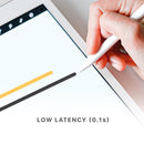 Smartix Premium iPad Pencil with Wireless Charging White - قلم الكتروني - لجميع انواع أجهزة الأيباد - كفالة 12 شهر