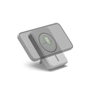 Smartix AirDock 3 in 1 Dock + Detachable 10000 mah Power Bank - White [SM] - ستاند شحن - 3 في 1 خاصية الشحن السريع + باور بنك بقوة 10000 ملي امبير + الساعة + السماعة - كفالة 12 شهر