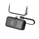 Smartix PowerPro 3 in 1 Power Bank with Apple Watch Charger 5000mAh Black [SM] - بطارية متنقلة - مع شاحن تايب سي + شاحن ايفون - سعة 5000 ملي امبير + شاشة رقميه + شاحن ساعة ابل - لأجهزة الاندرويد والايفون - كفالة 24 شهر