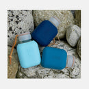 Squireme Y2 Glass Bottle with Silicone Sleeve 370 ml (Glam Pink) [C] - مطارة حافظه للحرارة والبرودة