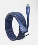 Statik MagStack Pro Magnetic 100w USB-C to C Cable 0.90C Navy [V] سلك شحن  تايب سي - الى تايب سي - طول0.90 سنتم