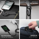 Statik MagStack Slim Pro Cable USB-C to USB-C 1M Black [V] سلك شحن  تايب سي - الى تايب سي - طول 1 متر