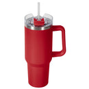 Fifty Fifty Insulated Mug 1.1L (Garnet) [C] - مطارة حافظة للحرارة + عود + مسكه