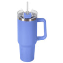 Fifty Fifty Insulated Mug 1.1L (Periwinkle) [C] - مطارة حافظة للحرارة + عود + مسكه