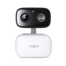 Tapo C206 Indoor/Outdoor Home Security Wi-Fi Camera - White - كاميرا منزلية داخلية و خارجية - 360 درجة جودة عالية الدقة - كفالة 12 شهر