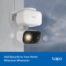 Tapo C206 Indoor/Outdoor Home Security Wi-Fi Camera - White - كاميرا منزلية داخلية و خارجية - 360 درجة جودة عالية الدقة - كفالة 12 شهر