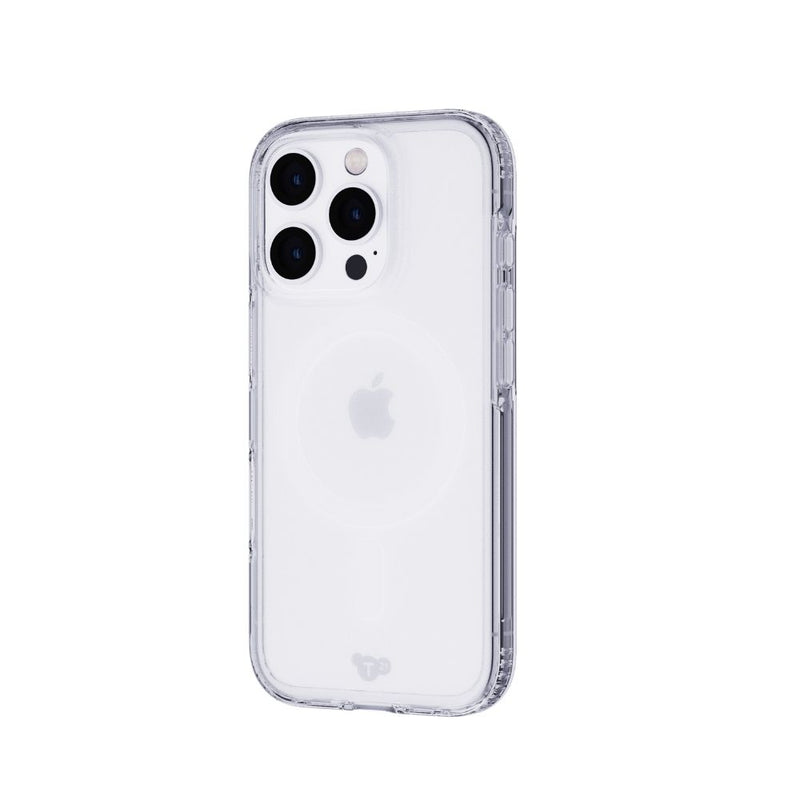 Tech21 EvoClear w/MagSafe for iPhone 16 Pro / 16 Pro Max - Clear [C] - كفر حماية عالية - تك 21 - ماق سيف -  شفاف
