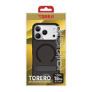 Torrii Torero Kickstand with Magsafe Cover for iPhone 17/18 Pro/Max - Black [BU] - كفر حماية عالية - شفاف - ماغ سيف