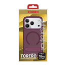 Torrii Torero Kickstand with Magsafe Cover for iPhone 17/18 Pro/Max - Cherry [BU] - كفر حماية عالية - شفاف - ماغ سيف