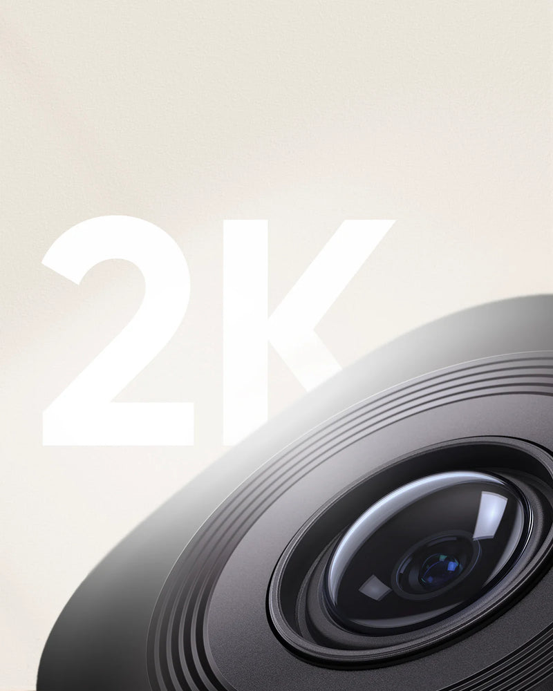Eufy Indoor Cam C220 2K Pan & Tilt - White - كاميرا داخلية منزلية - يوفي انكر - كفالة 12 شهر
