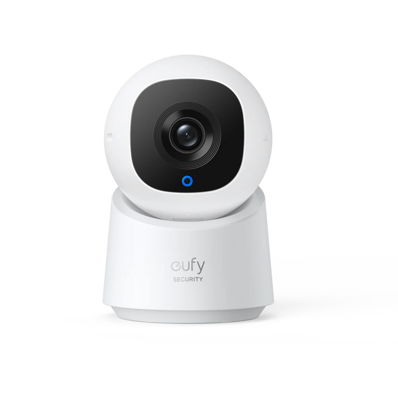 Eufy Indoor Cam C220 2K Pan & Tilt - White - كاميرا داخلية منزلية - يوفي انكر - كفالة 12 شهر