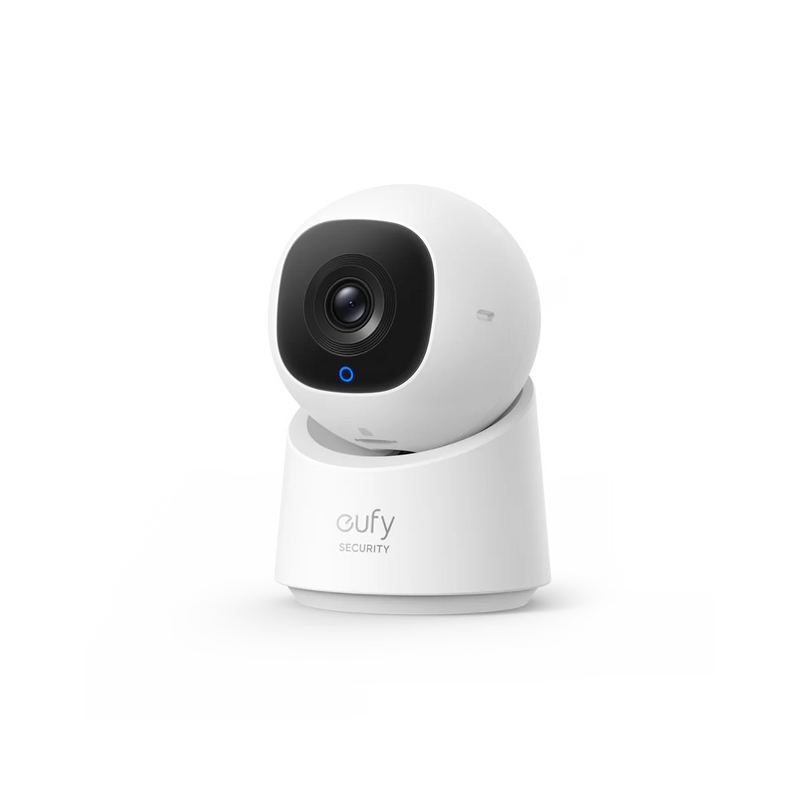 Eufy Indoor Cam C220 2K Pan & Tilt - White - كاميرا داخلية منزلية - يوفي انكر - كفالة 12 شهر