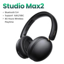 UGREEN Studio Max2 USB-C AI Call Noise Reduction Headphones - Black [b] - سماعة رأس بلوتوث - يوجرين - خاصيه عزل الضوضاء - كفالة 12 شهر