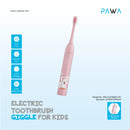 Pawa Electric Toothbrush Giggle For Kids-Pink [O] - فرشاة التنظيف الأسنان الأطفال القابل لإعادة الشحن - كفالة 24 شهر
