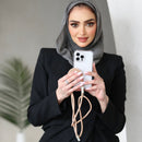 DUX DUCIS PLAZ Series Cross-body Phone Strap Amber Color - خيط علاقة - يمكنكم اختيار مع كفر شفاف او بدون كفر