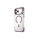 Levelo Tucson Magsafe Bumper Case For iPhone 18 Pro/Max – Burgundy - كفر حماية عالية - ماغ سيف - سلسلة ايفون 18 - ليفيلو