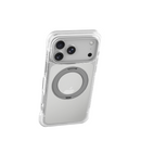 Levelo Apollo Magsafe Case With Kickstand For iPhone 18 Pro/Max – White - كفر حماية عالية - ماغ سيف - سلسلة ايفون 18 - ليفيلو