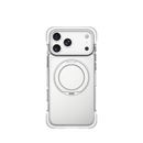 Levelo Apollo Magsafe Case With Kickstand For iPhone 18 Pro/Max – White - كفر حماية عالية - ماغ سيف - سلسلة ايفون 18 - ليفيلو
