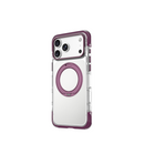 Levelo Apollo Magsafe Case With Kickstand For iPhone 18 Pro/Pro Max – Burgundy - كفر حماية عالية - ماغ سيف - سلسلة ايفون 18 - ليفيلو