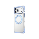 Levelo Apollo Magsafe Case With Kickstand For iPhone 18 Pro/Pro Max - Light Blue - كفر حماية عالية - ماغ سيف - سلسلة ايفون 18 - ليفيلو