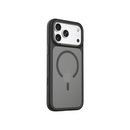 Levelo Tapa Magsafe Matte TPU+PC Case For iPhone 18 Pro/ Pro Max – Black - كفر حماية عالية - ماغ سيف - سلسلة ايفون 18 - ليفيلو