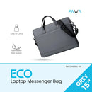 Pawa ECO Laptop Messenger Bag - Grey [O] - حقيبة لاب توب13 / 14.2 / 15.4 / 16 بوصة - حماية قوية - مقاومة لرذاذ الماء
