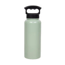 Fifty Fifty Vacuum Insulated Bottle 3 Finger Lid 1L (Sage) [C] - مطارة حافظة للحرارة + مسكه