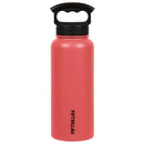 Fifty Fifty Vacuum Insulated Bottle 3 Finger Lid 1L (Coral) [C] - مطارة حافظة للحرارة