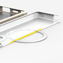 Araree Samsung S25 Duple Armor Magsafe Case - White [A] -  S25 كفر سامسونج  - حماية عالية - ماغ سيف