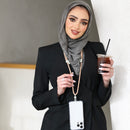 DUX DUCIS PLAZ Series Cross-body Phone Strap Amber Color - خيط علاقة - يمكنكم اختيار مع كفر شفاف او بدون كفر