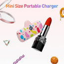 iWalk Link Me Plus Pocket Battery 4800 mAh for iPhone - Pink Bubble [BU] - بطارية متنقلة - مع شاحن ايفون - كفالة 24 شهر