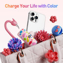 iWalk Link Me Plus Pocket Battery 4800 mAh for iPhone - Pink Bubble [BU] - بطارية متنقلة - مع شاحن ايفون - كفالة 24 شهر