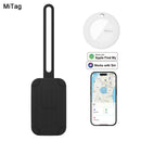 MiLi MiTag Plus Luggage Tag - Black [B] - قطعة تتبع + كفر تاغ مناسب لجميع انواع الحقائب - لتتبع مستلزماتكم الشخصية - معتمدة من ابل - كفالة 12 شهر