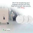 MiLi MiTag Plus Luggage Tag - Black [B] - قطعة تتبع + كفر تاغ مناسب لجميع انواع الحقائب - لتتبع مستلزماتكم الشخصية - معتمدة من ابل - كفالة 12 شهر