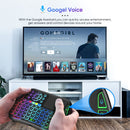 Porodo Mini Wireless Keyboard Touch Combo - Black - ريموت + لوحة مفاتيح ( عربي / انجليزي ) - ميني - مناسب لجميع انواع الاجهزة - بورودو