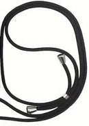 PLAZ Series Cross-body Phone Strap  black [H] خيط علاقة - يمكنكم اختيار مع كفر شفاف او بدون كفر