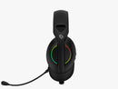 Porodo Gaming Triple-Mode Gaming Headphone سماعة رأس بورودو - مناسبة لألعاب الفيديو قيمز - مع اضاءة جانبية - كفالة 12 شهر