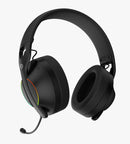 Porodo Gaming Triple-Mode Gaming Headphone سماعة رأس بورودو - مناسبة لألعاب الفيديو قيمز - مع اضاءة جانبية - كفالة 12 شهر